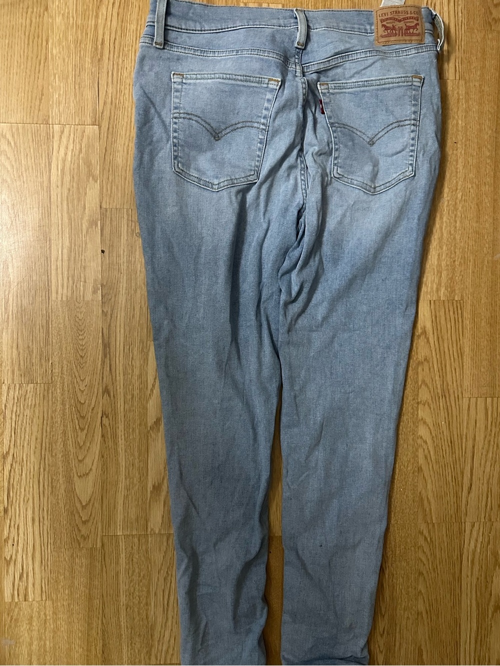 Levi’s 720 High Rise Super Skinny Jeans Light Wash - Picture 5 of 12